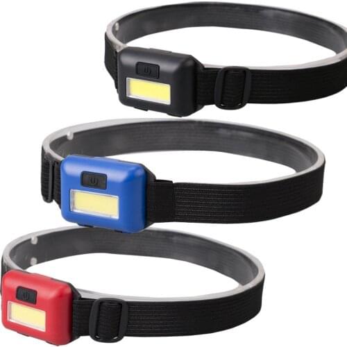 2021 COBLED Headlights 3 Mode Waterproof Headlights Flashlight Outdoor Camping Night Fishing Portable Headlights