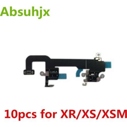 Absuhjx 10pcs GPS Wifi Flex Cable for iPhone XR XS XSMax Wi-Fi Antenna Signal Ribbon Replacement Parts