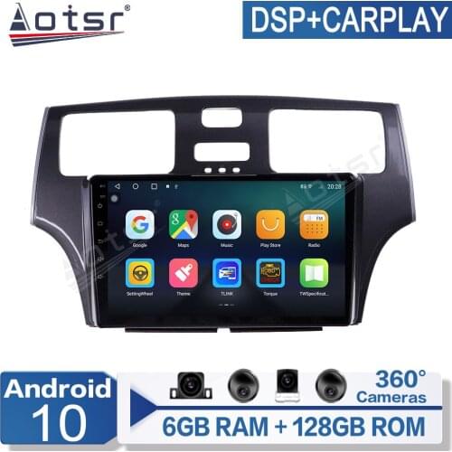 Android 10 Car Radio For Lexus ES250 ES300 ES330 2001-2006 Multimedia Video Player Navigation GPS Multimedia Stereo DVD Player