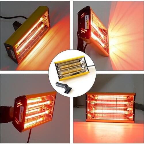 2000W Infrared car paint lamps, paint booths, handheld spray paint plated crystal lamps DT-SC-02