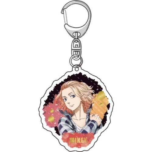 Cartoon Tokyo Revengers Keychain Fashion Anime Acrylic Pendant Keyring for Comics Fans 22 Styles Cosplay Jewelry New Arrivals