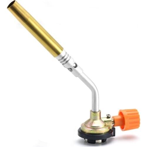 Butane Burner Welding Gas Torch Outdoor Camping Picnic BBQ Brazing Gas Torch Soldering for Welding Equipment
