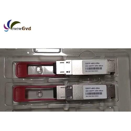 H3C QSFP-40G-ER4-WDM1300 Compatible 40GBASE-ER4 QSFP+ 40G 1310nm 40km DOM LC SMF Optical Transceiver Module