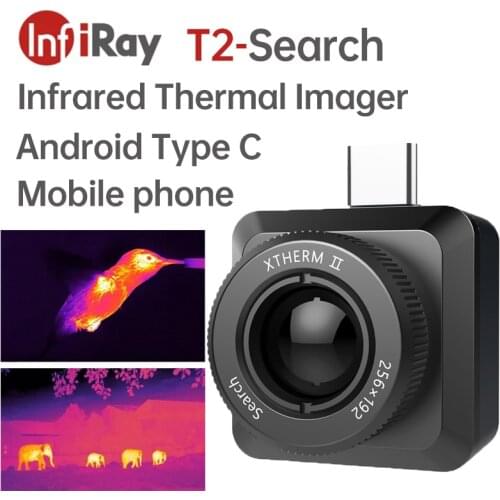 InfiRay T2-Search Infrared Thermal Imager Mini Mobile Phone Type C 256×192 Night Vision Hunting Thermal Imaging Camera
