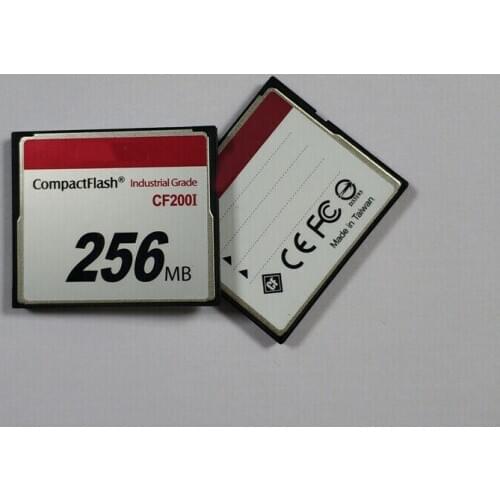 Compact Flash Brand new 256M industrial grade CF card TS256MBCF200I wide temperature CNC memory card