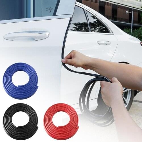 5/10m Universal Car Auto Door Edge Guard Scratch Protector Moulding Trim Strip Auto Door Anti Collision Strips