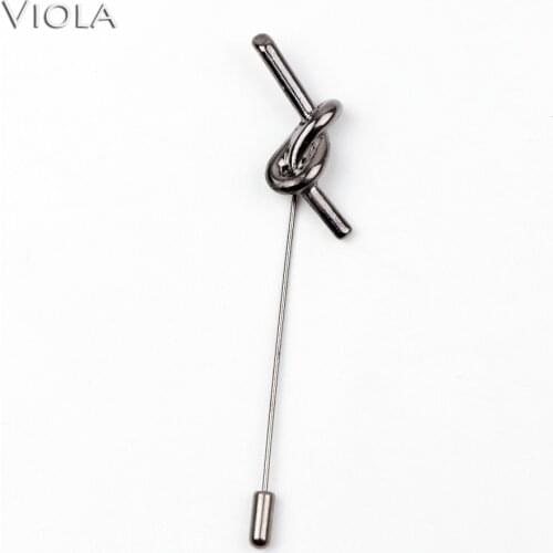 Metal Jewelry Stylish Brooches Men&Women Suit Banquet Lapel Pin Breastpin Shawl Pin Corsage Collar Pin Shirt Accessory Gift