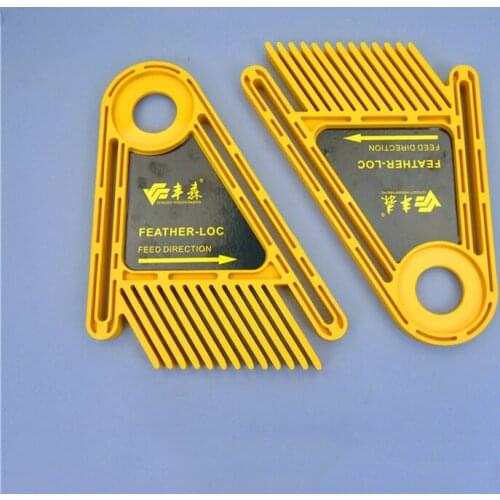 Woodworking Feather Loc Board Set Multi-purpose Double Feather Boards Miter Gauge Slot Woodworking Tools 1 Set Router DIY Tools