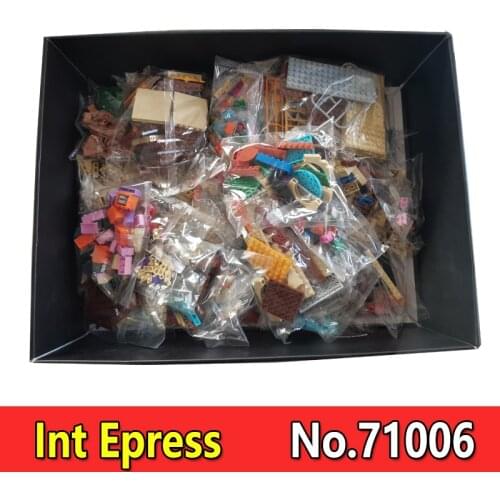 Original Building Blocks Movie Cartoons The House Kits Compatible 71006 16005 2580Pcs Bricks With LED Sets Toys Gifts