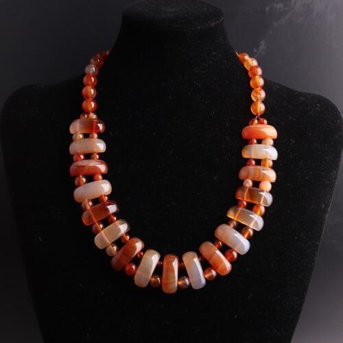1PC Natural Stone bead Quartz Bohemia necklace women necklace Torque Energy Treat Camber Collar women jewelry dropship suppliers