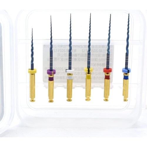 Dental Instrument Endo Rotary Files DENCO Super Files III Niti Heat Activation For Root Canal Treatment Preparation Engine Use