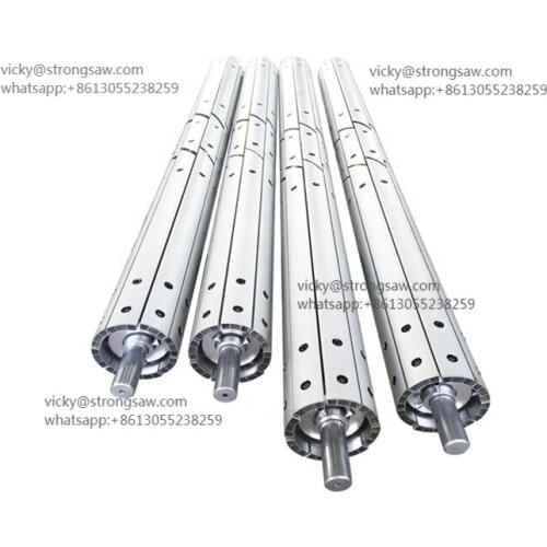 Textile machinery opening roller embossing roller customized Anilox Rollers textile machine parts