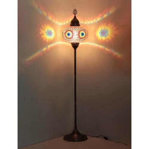 TURKISH floor lamp,mosaic lamp, moroccan lamp, standing lamp,floor lamp, standing floor lamp, standing mosaic lamp, bedside mosa