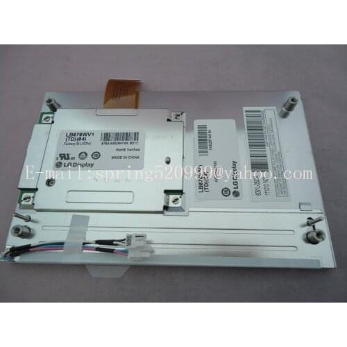7inch LCD display LB070WV1-TD04 LB070WV1(TD)(04) Sceen for Citroen C5 2010 2.0HDI Navi Drive 3D car GPS LCD module