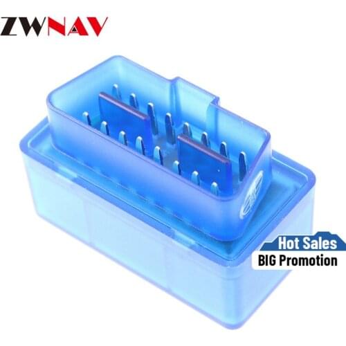 Mini ELM327 V2.1 OBD2 Car Diagnostic Tool for Android system for ELM327 bluetooth model BT OBD tools use in car Navigation