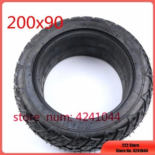 Free shipping 200x90 Solid tire without inner tube tyres fits electric scooter torque car 8 inch non inflatable solid tire