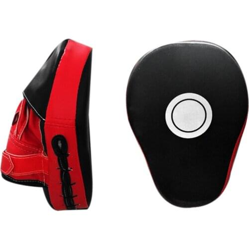 Boxing Mitts Essential Curved Boxing MMA Punching Mitts Target Focus Punch Pad for Kickboxing, Muay Thai, Karate