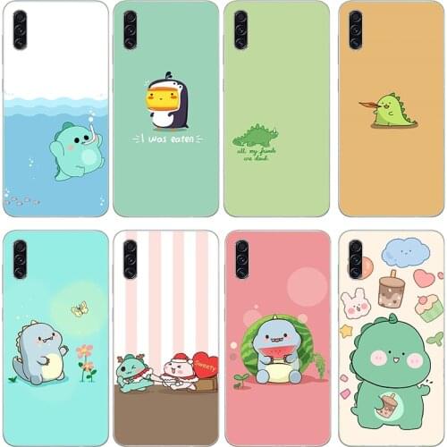 Cute little dinosaur phone Case For Samsung Galaxy S20 A71 30s 51 10 70 20 40 20s 31 10s A7 A8 2018 Cover