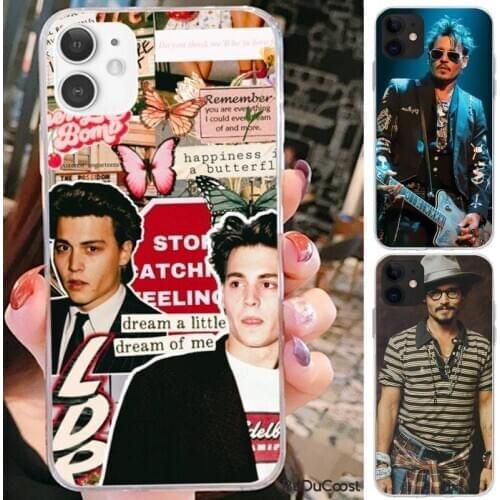 Reall Johnny Depp Phone Case For iPhone 7 8 Plus X XS Max XR Coque Case For iphone 5s SE 2020 6 6s 11Pro