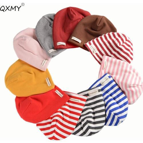 Baby Hat Newborn Spring Winter Warm Stretch Cotton Baby Hat Cute Kids Head Cap Boys Girls Beanies Toddler Infant Caps0-6T