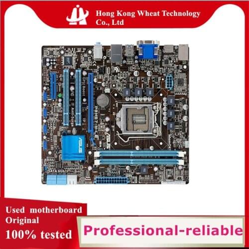 For ASUS P8H67-M LE Motherboard Socket LGA 1155 DDR3 SATA3 For Intel H67 Original Desktop Used Mainboard