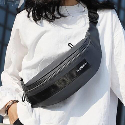 Men Bag Canvas Chest Bag Outdoor Casual Nylon Waterproof Waist Bag Leisure Chest Purse 2021 Fashion Male Small Crossbody Bag