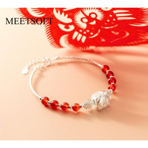 MEETSOFT Stone Bracelets