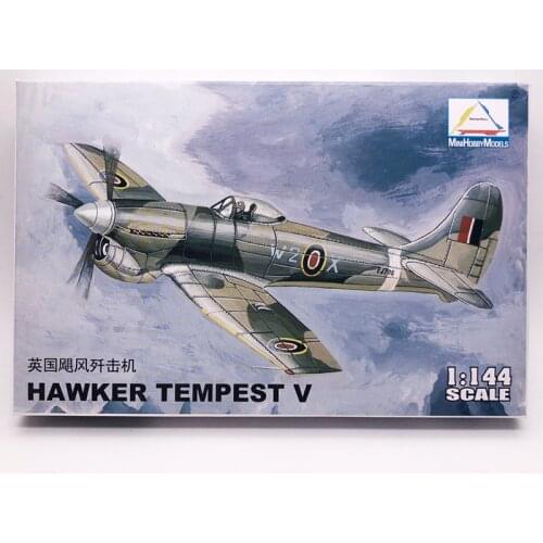1:144 Modern British Hurricane Fighter Aircraft Military Aircraft Assembly Fighter Model