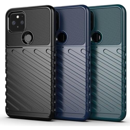 Fashion ShockProof Full Soft TPU Silicone Cover Google Pixel 5 Case For Google Pixel 5A 5G 5 A Pixel5 Pixel5A Phone Bags