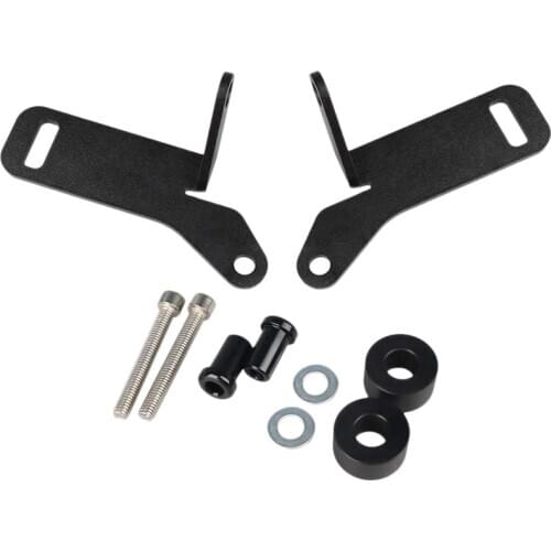 NEW-Car Upper Hood Windshield Hinge Mount Light Bracket Kit for Jeep Wrangler JL 2018
