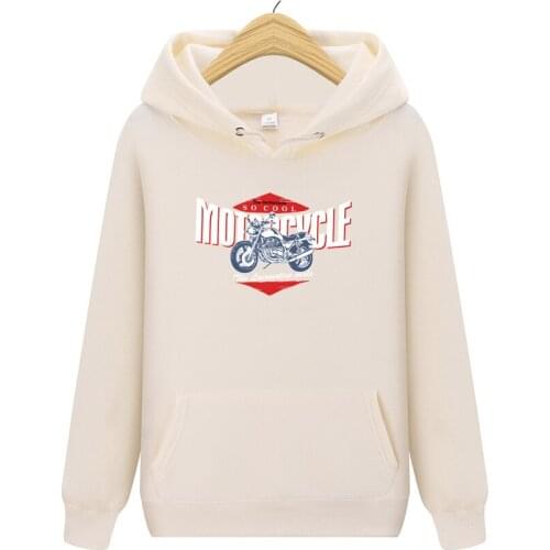 New Fashion Brand Cartoon motorcycle Print Sportswear Hoodies Mens Sweatshirt Male Hooded Good Hoodies Pullover Hoody clothing