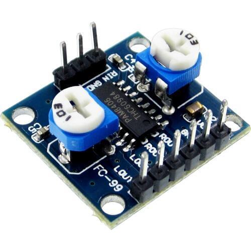 PAM8406 Digital Amplifier Board With Volume Potentiometer 5Wx2 Stereo