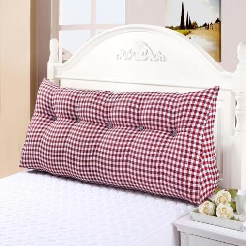 Home Decor Triangle Velvet Violet lazyback Cotton Seat Cushion Wedge Pillow for Bed Backrest Back Cushion Large Waist