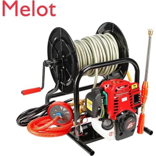 Portable Gasoline Spray Insecticide Machine High Pressure Sprayer Fruit Tree Sprayer Coil All-in-One Machine
