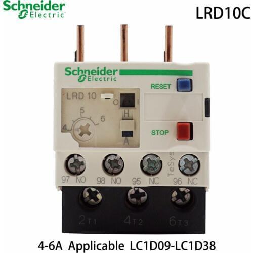 Schneider Electric LRD10C contactor LR-D10C 4-6A LC1D contactor thermal overload relay brand new original export