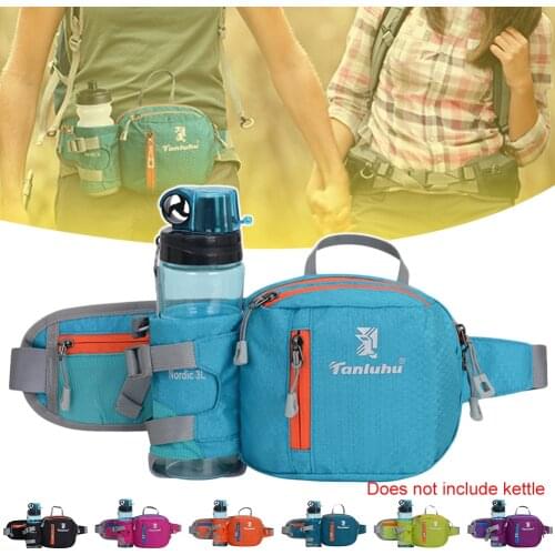 7 Colors Running Bag Waist Belt Pack Outdoor Marathon Gym Water Bottle Pouch Fanny Multiple Bags Design Cycling Phone Pocket Set