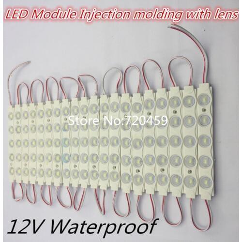 12V LED moudule with lens Injection molding LED Module super bright LED modules For Channel Letters Advertising lamp Module