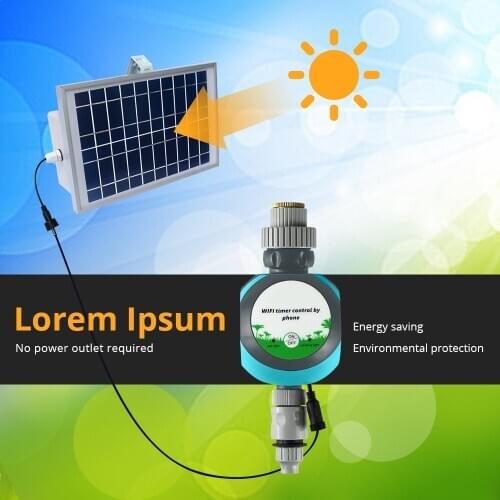 Tuya WiFi Smart Garden Watering System Automation Irrigation Watering Timer IP65 Waterproof Ball Valve For Home Garden Remotely