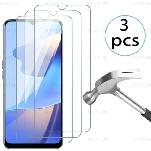 3pcs screen protector for oppo A16 6.52inch HD front protective tempered glass on for oppo A94 A74 A54 5G appo a 16 safty glass