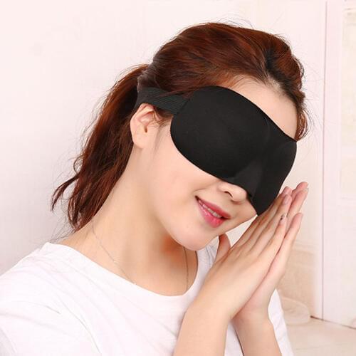 Sleep Blackout Goggles 3D Eye-Patch Fatigue Mitigation Breathable Nerves Cool Goggles SDFA88