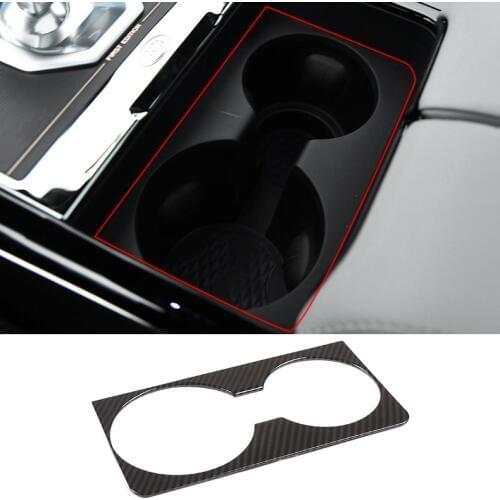 ABS Chrome For Range Rover Evoque 2019 2020 Cup Holder Decoration Frame Trim Car Accessories