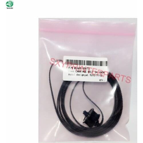 Free Shipping 5pcs Plotter Printer Carriage Belt 24inch Q5669-60673 for hp Designjet T610 T1100 T1120 Z2100 Z3100 Z3200