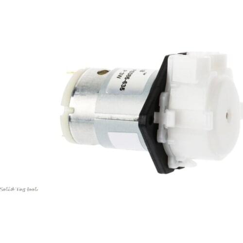 DC 12V D3 Peristaltic Dosing Pump 3x5mm DIY Head Tube For Lab Analytical Liquid LS'D Tool