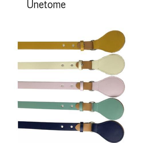 Long Short Flat Handles with Drop End for Obag Faux Leather Handle Removable Drop End for O Bag OCHIC