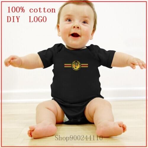 Stripes COBRA KAI KARATE KIDS Cotton Newborn Baby Girl Clothes Bodysuit Baby Clothes Ropa bebe Baby Boy Clothes One-Pieces