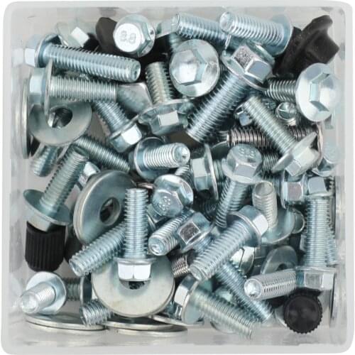 Topteng 90pcs Bolt Kit Fit for Yamaha TTR250 WR250F WR450F XT250 TTR WR TT XT YZ 60 80 85 125 250 400 450 500 600