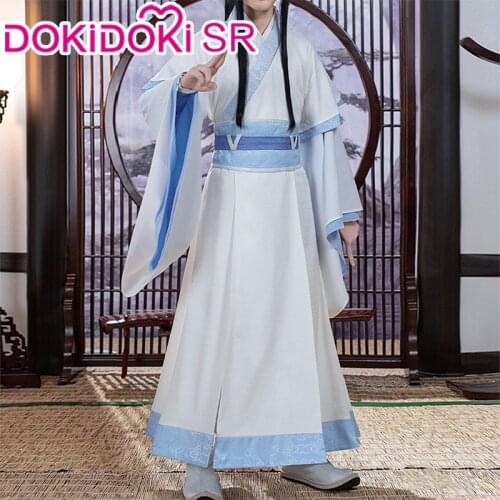DokiDoki-SR Anime Mo Dao Zu Shi Cosplay Lan SiZhui Costume Men Mo Dao Zu Shi Cosplay Lan Jing YI Anime Dao Mo To Shi