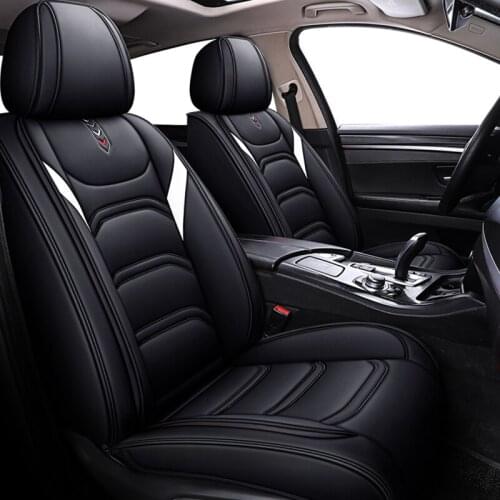 Leather Black car seat cover For acura mdx zdx rl tl ilx rlx rdx nsx accessories
