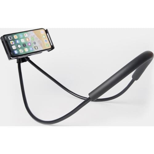 Lazy Neck Phone Holder Stand For iPhone x xiaomi Desk 360 Degree Rotation Mobile Phone Mount Bracket Cell Phone Holder Stand