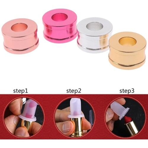Hot 12.1mm Lipstick Mold Aluminum Ring DIY Lip Balm Mould Lip Balm Filling Tool